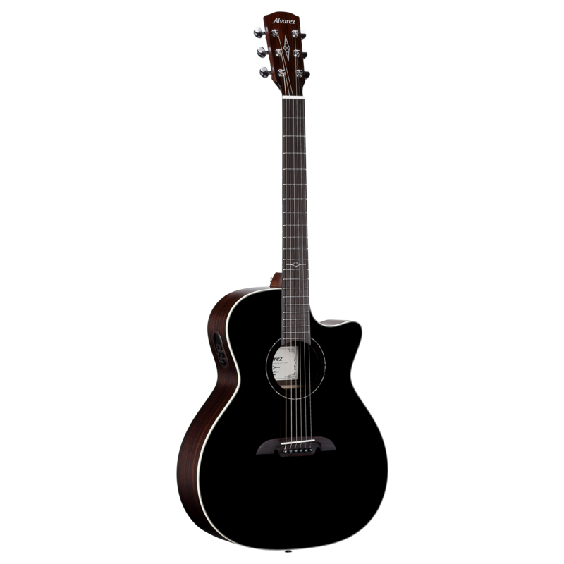 Alvarez Artist Grand Auditorium Guitar AG70ce Black