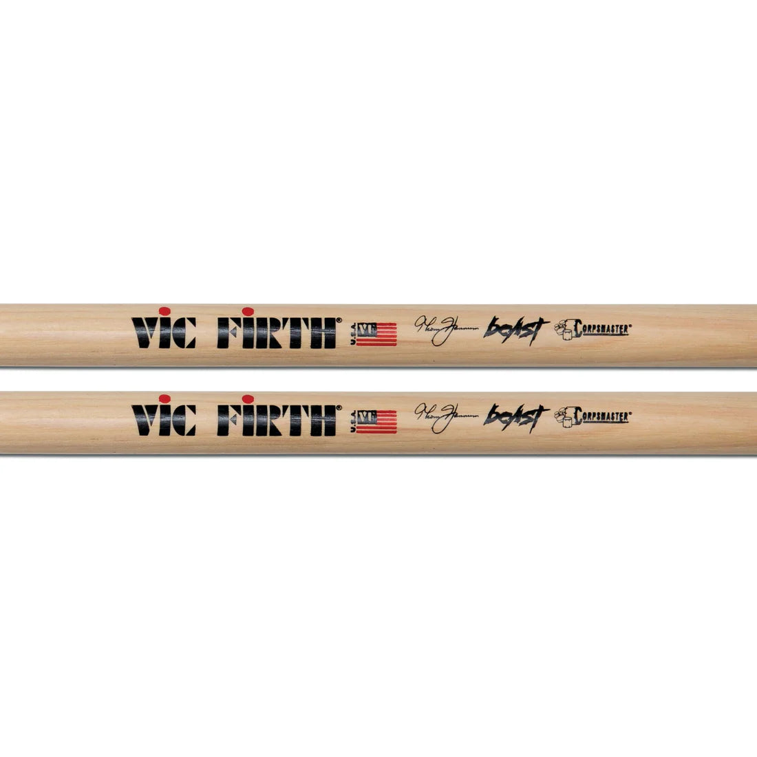 Vic Firth Corpsmaster Signature Snare -- Thom Hannum -Beast- Drumsticks