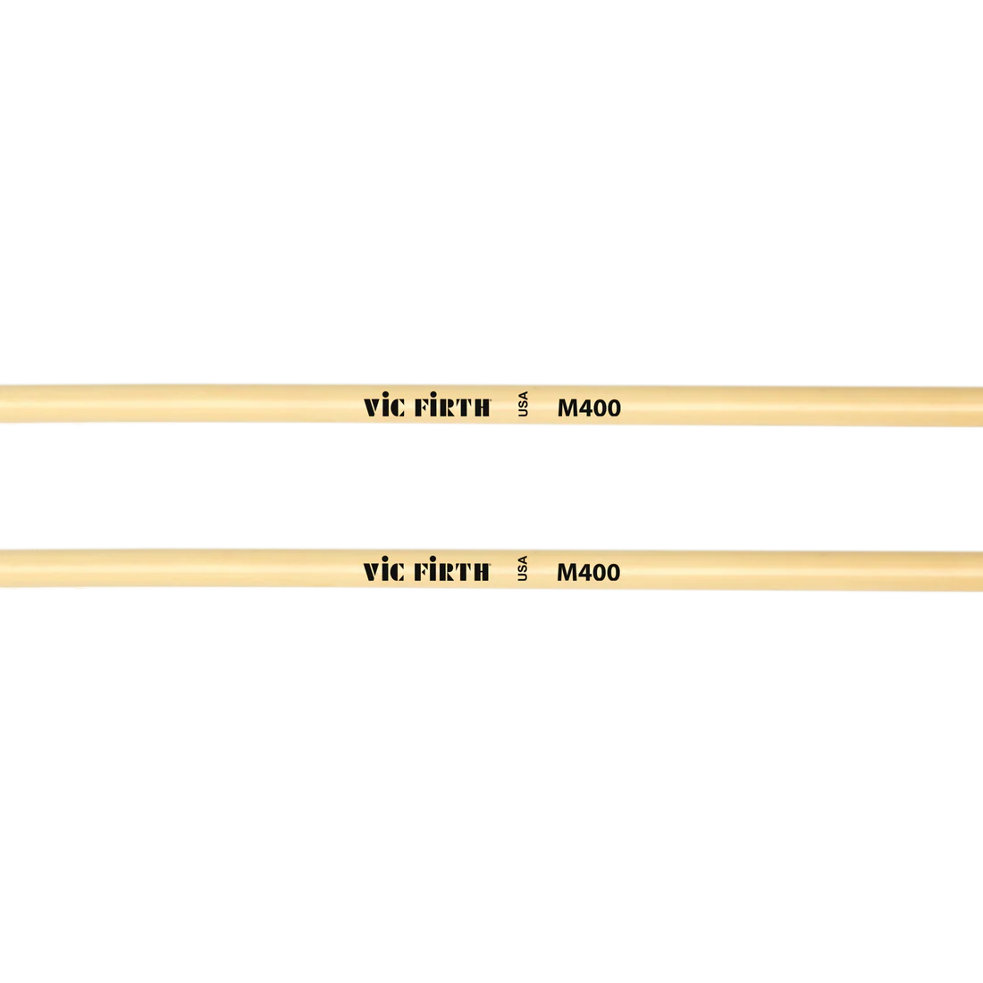 Vic Firth M400 - Articulate Series Keyboard Mallet - Extra Soft Rubber, Oval