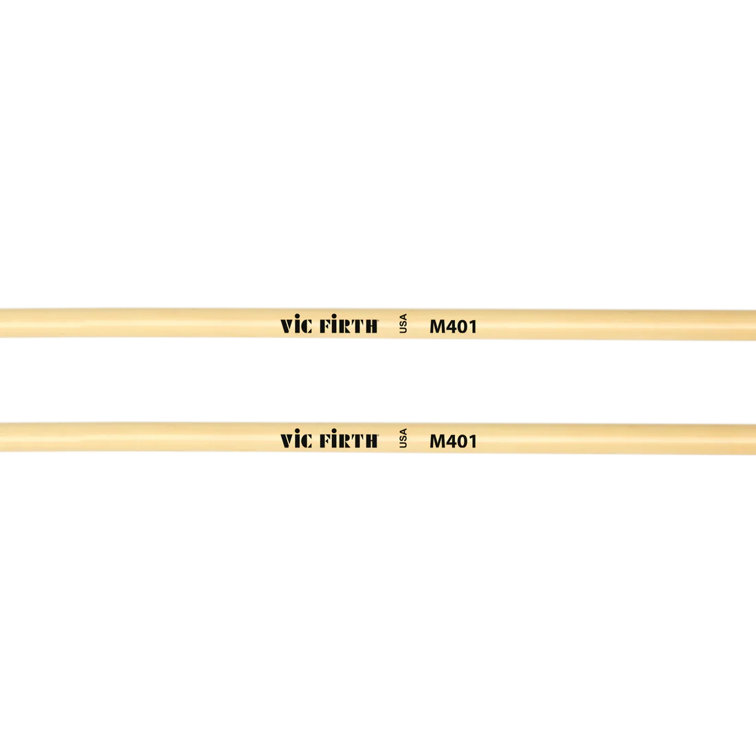 Vic Firth M401 - Articulate Series Keyboard Mallet - Soft Rubber, Oval