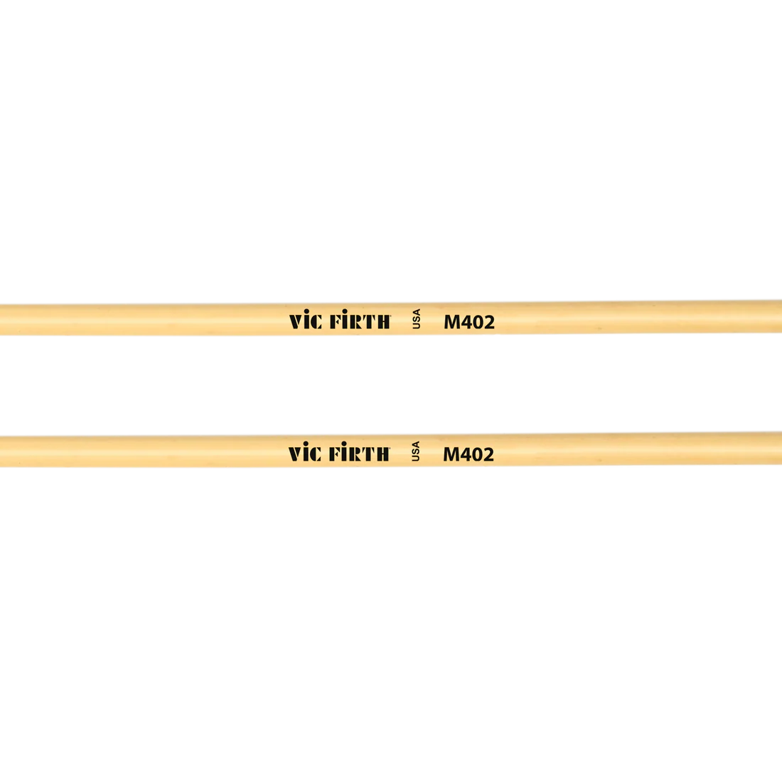 Vic Firth M402 - Articulate Series Keyboard Mallet - Medium Soft Rubber, Oval