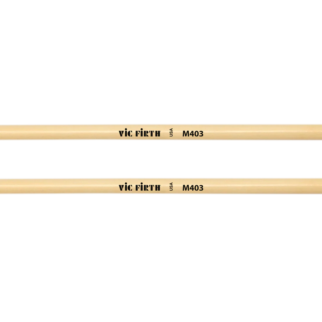 Vic Firth M403 - Articulate Series Keyboard Mallet - Medium Rubber, Oval