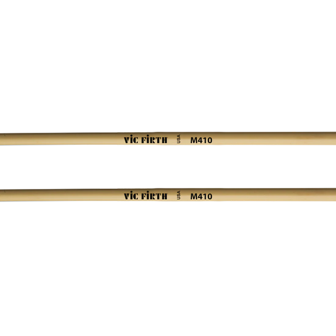 Vic Firth M410 - Articulate Series Keyboard Mallet - Medium Hard Rubber, Round