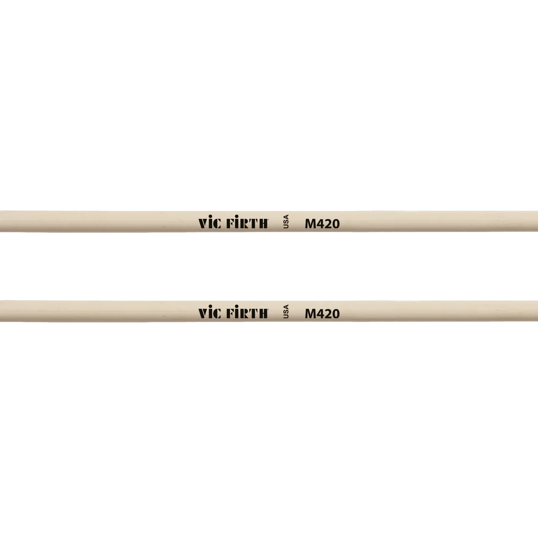 Vic Firth M420 - Articulate Series Keyboard Mallet - 3/4" Acetyl, Round