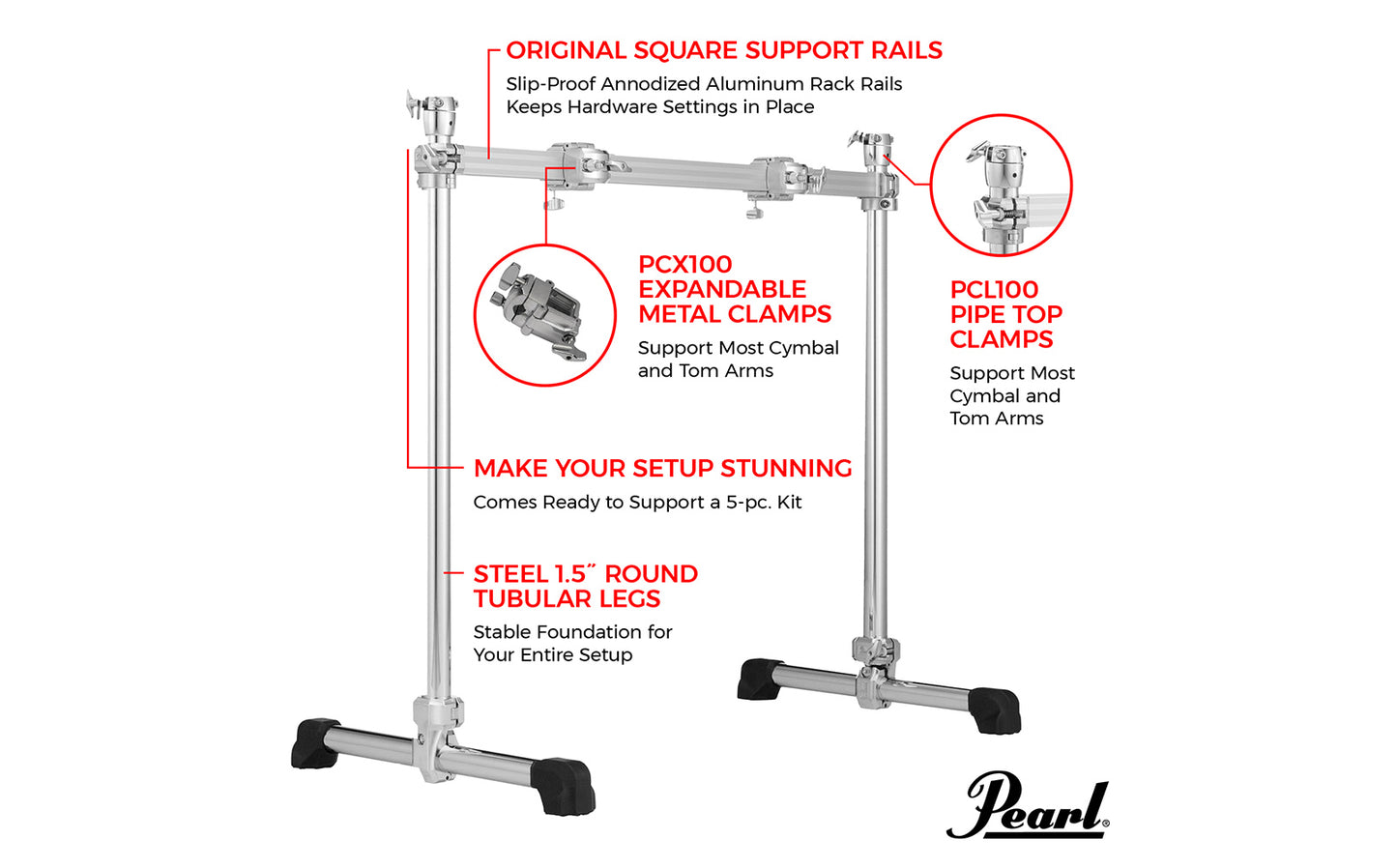 Pearl DR511 Icon Single Drum Rack