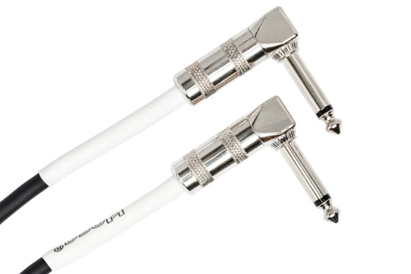 Hosa 6 in Guitar Patch Cable Right-angle to Same