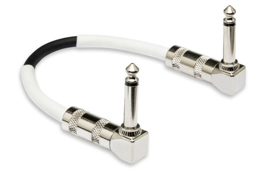 Hosa 6 in Guitar Patch Cable Right-angle to Same