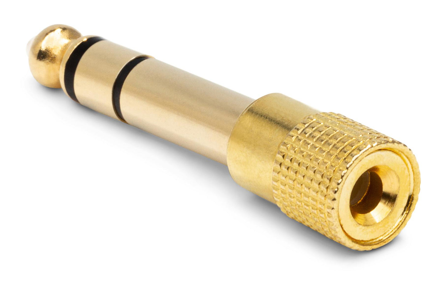 Hosa Headphone Adapter 3.5 mm TRS to 1/4 in TRS