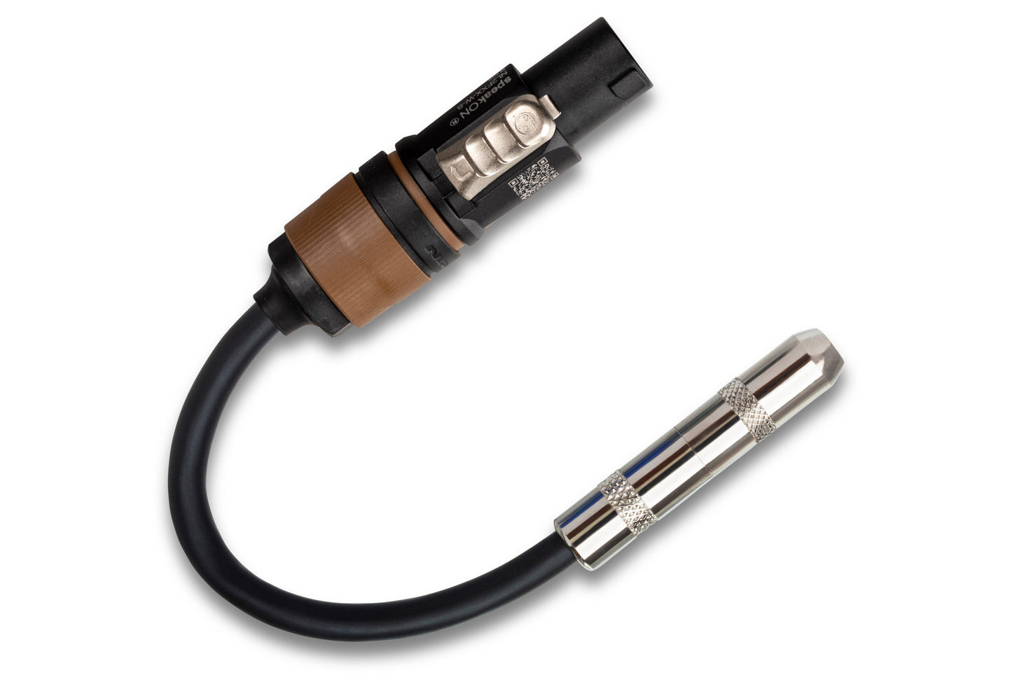 Hosa Speaker Adapter Hosa 1/4 in TS to Neutrik speakON