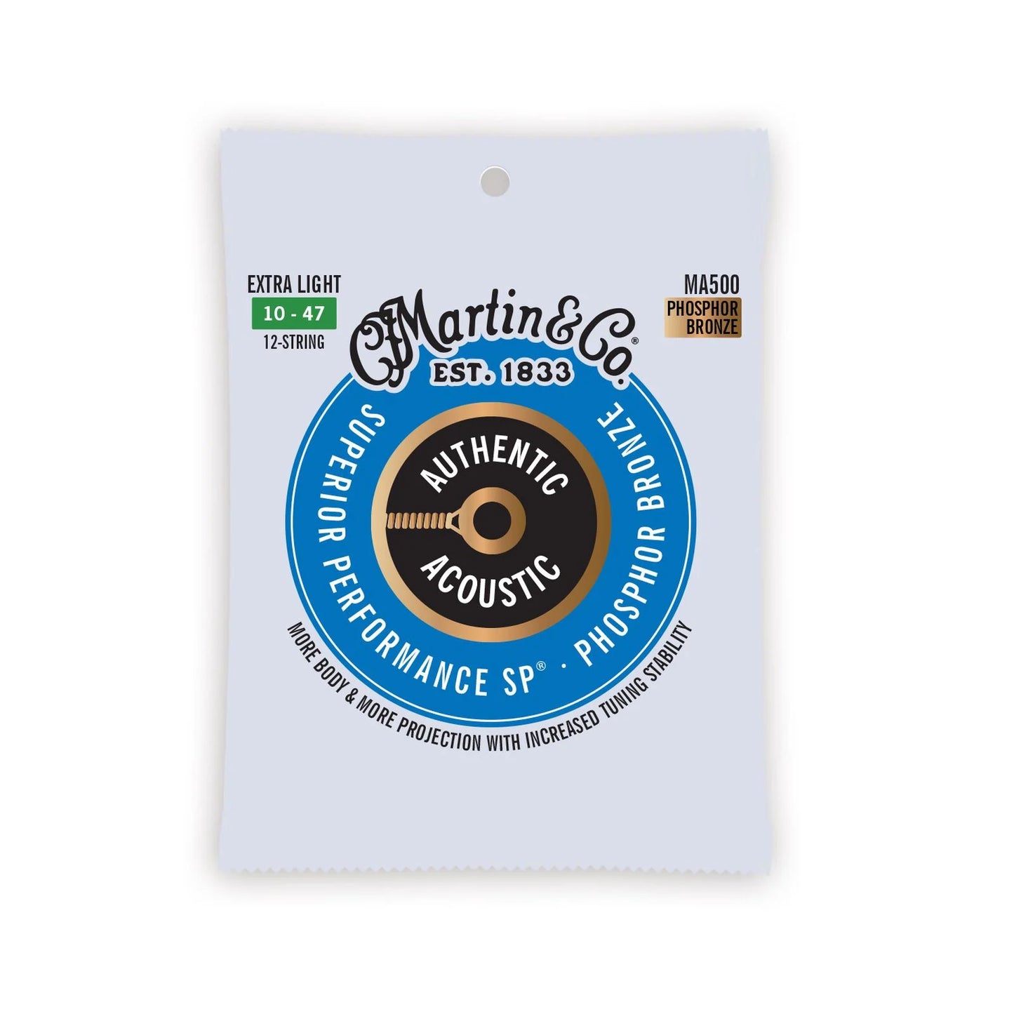 C. F. Martin & Company Authentic Acoustic SP® Guitar Strings Phosphor Bronze