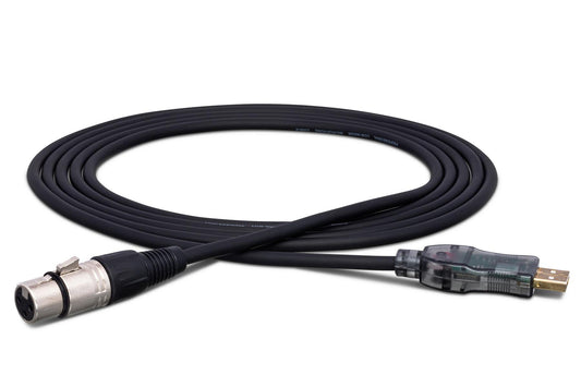 Hosa TRACKLINK USB Interface 1/4 in TS to USB Type A