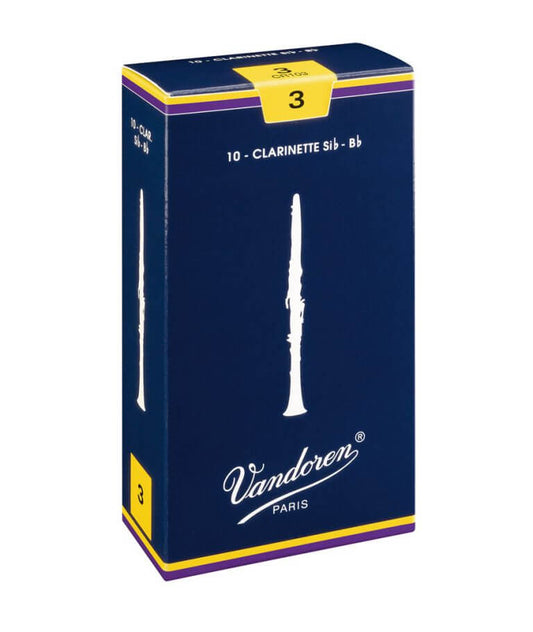 Vandoren Clarinet Reeds 3 & 10 Pack