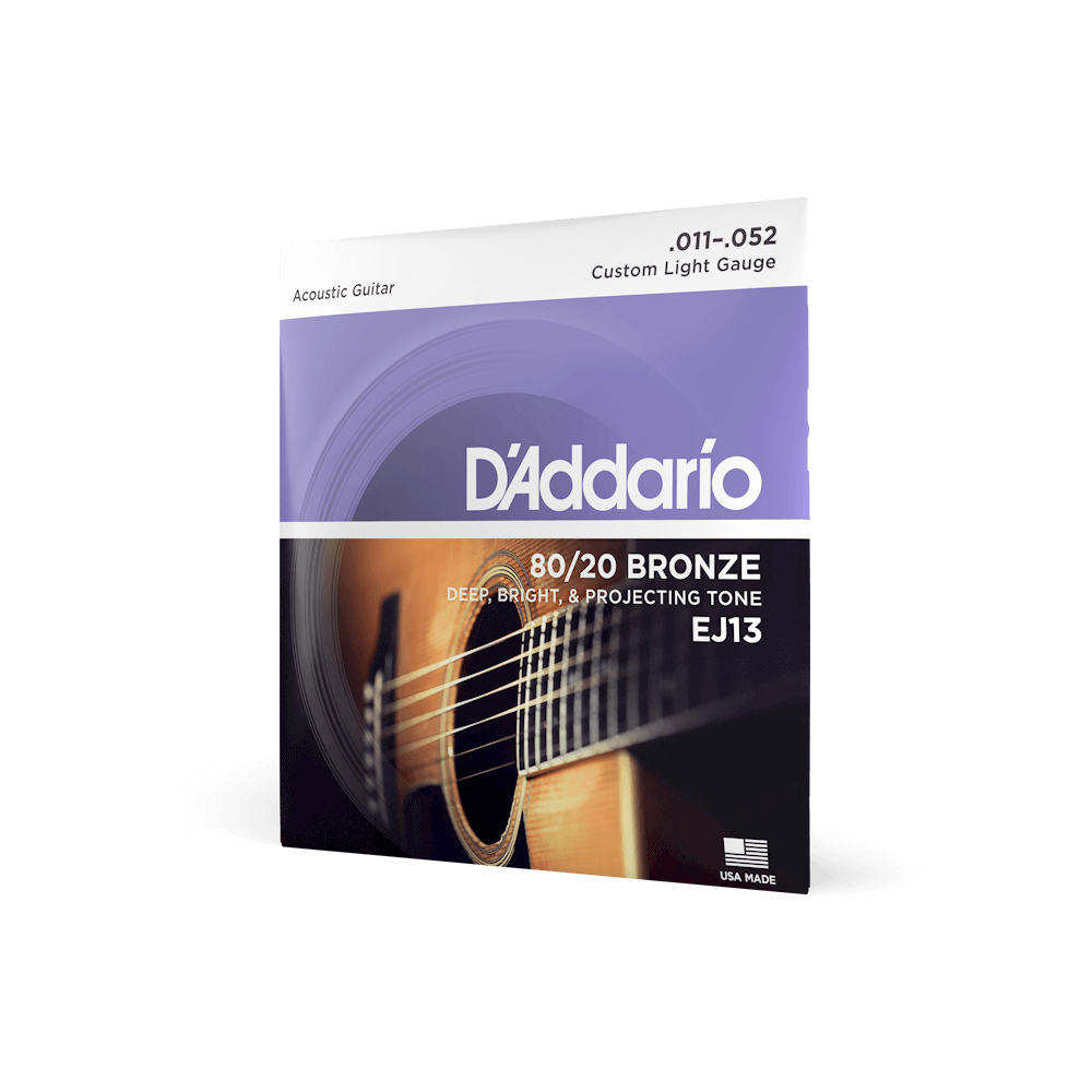 D'Addario 80/20 Bronze Acoustic Guitar strings