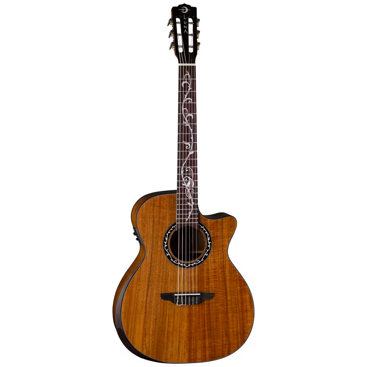 Vineyard koa bevel nylon acoustic/electric