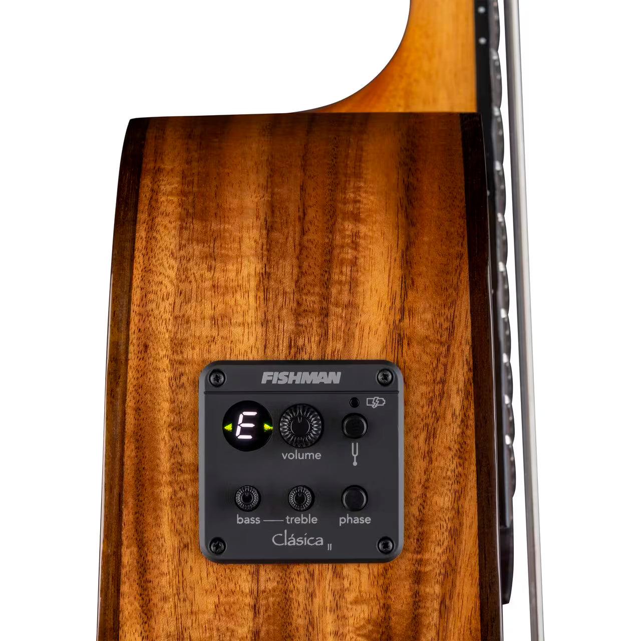 Vineyard koa bevel nylon acoustic/electric