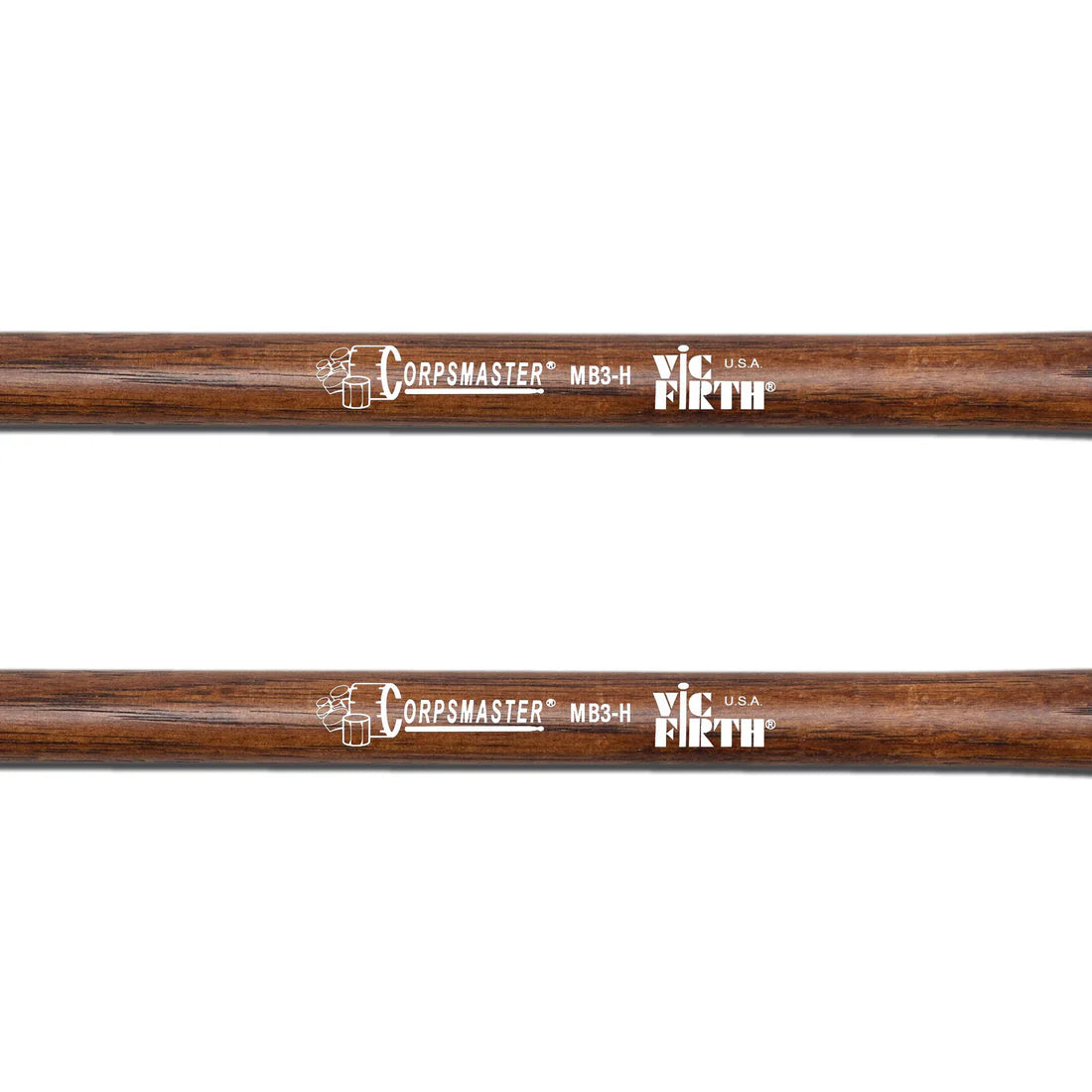 MB3H - Corpsmaster Marching Bass - Large Head, Hard Mallets