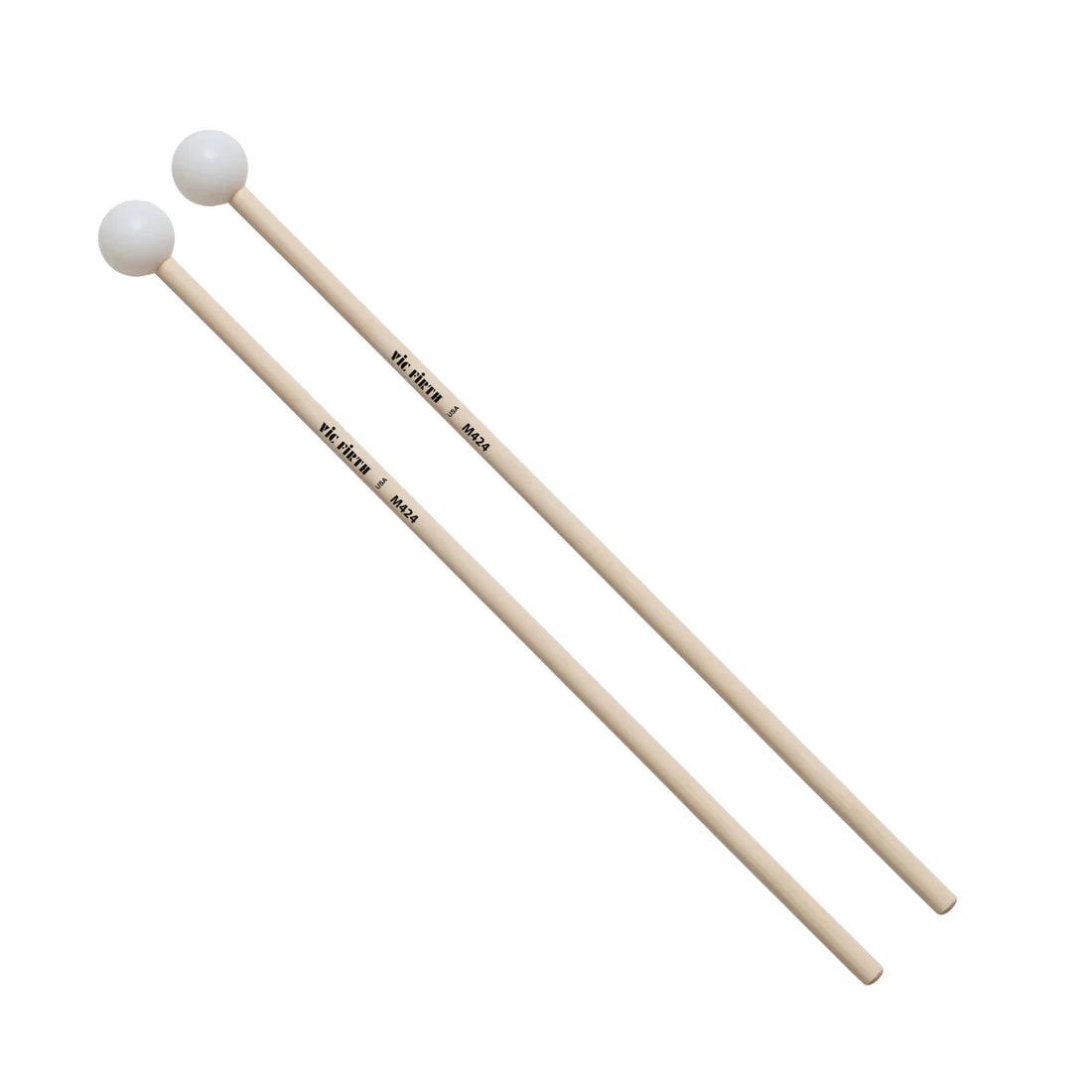 Vic Firth M424 - Articulate Series Keyboard Mallet - 1" Nylon, Round