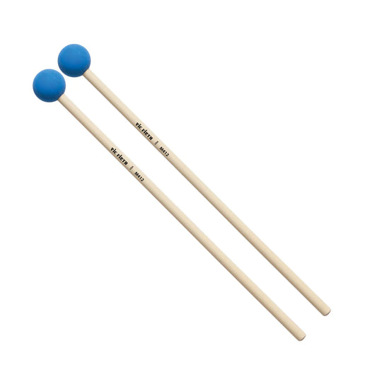 Vic Firth M412 - Articulate Series Keyboard Mallet - Medium Synthetic, Round