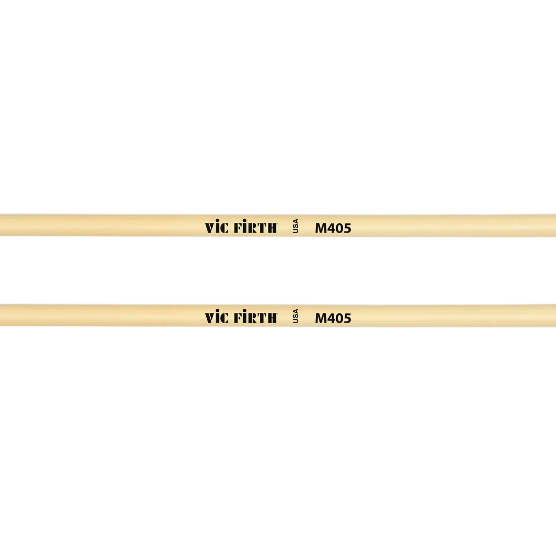 Vic Firth M405 - Articulate Series Keyboard Mallet - Hard Rubber, Oval