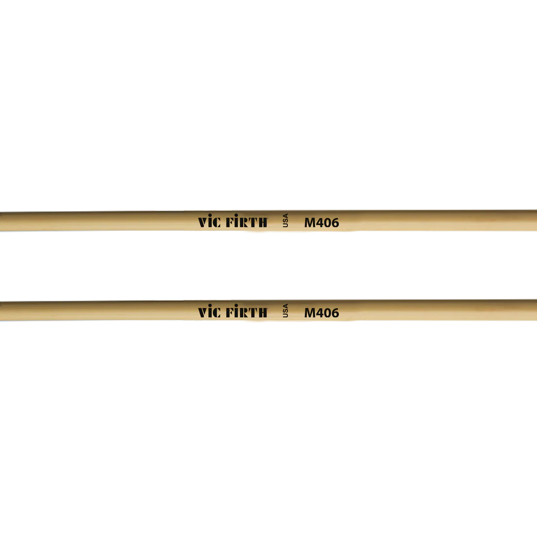 Vic Firth M406 - Articulate Series Keyboard Mallet - Extra Soft Rubber, Round