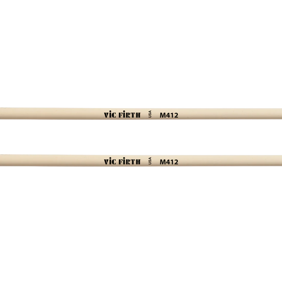 Vic Firth M412 - Articulate Series Keyboard Mallet - Medium Synthetic, Round