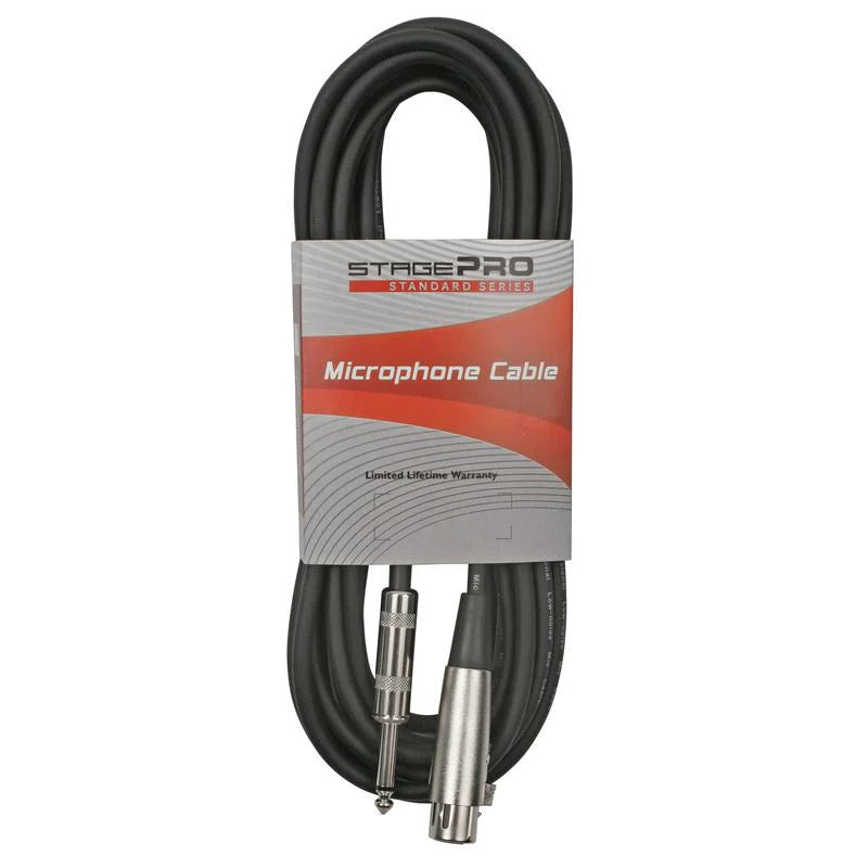 Stage Pro Professional Low-Noise Microphone Cable