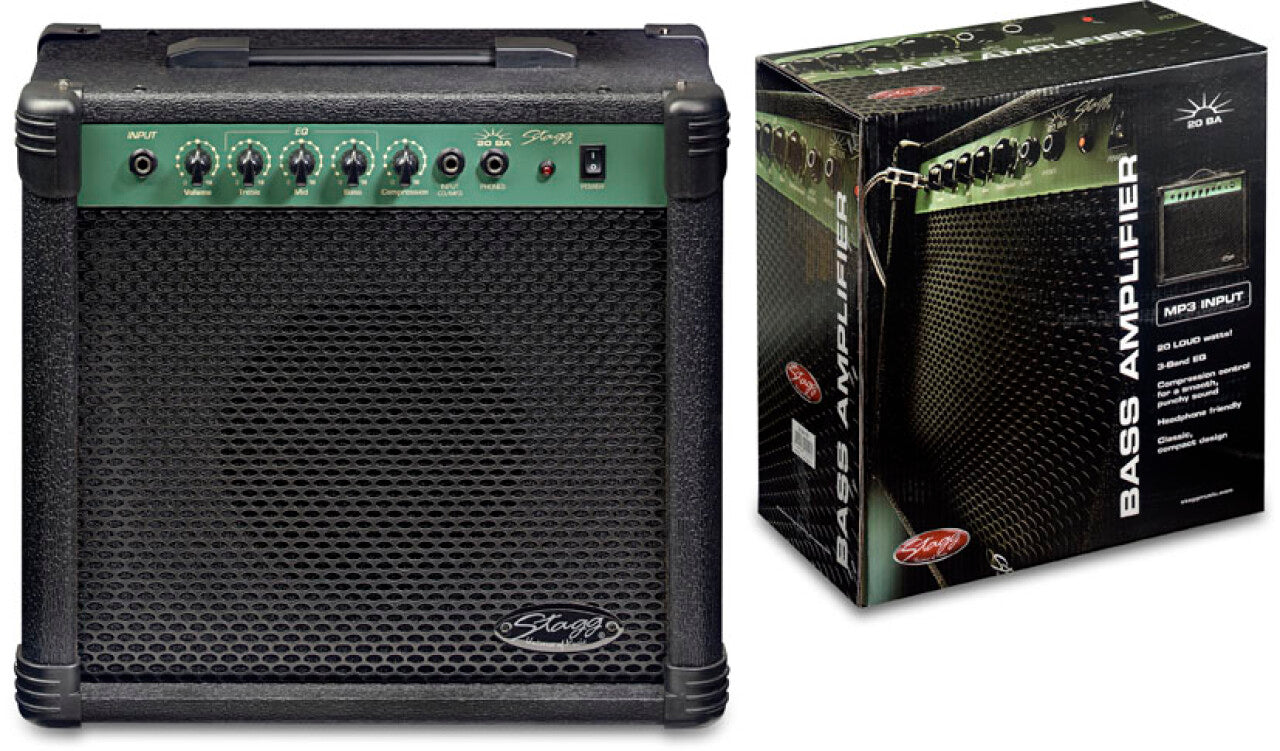 Stagg 20 W RMS Bass Amplifier