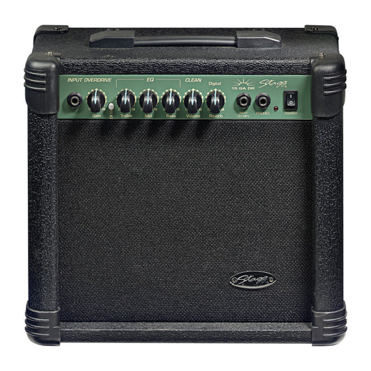 Stagg 15 W RMS Guitar Amplifier with Digital Reverb