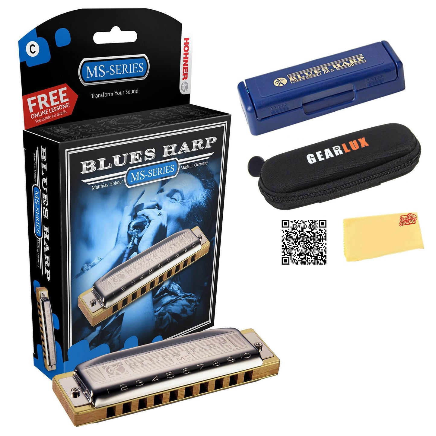 Blues Harp MS Series Harmonica