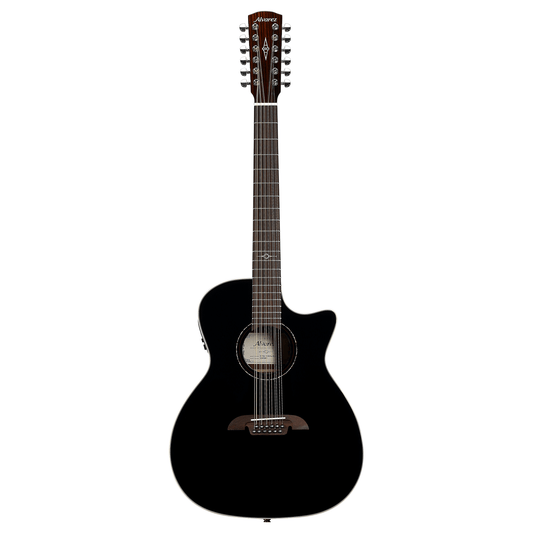 Alvarez Artist Series AG70ce 12-String Black Grand Auditorium