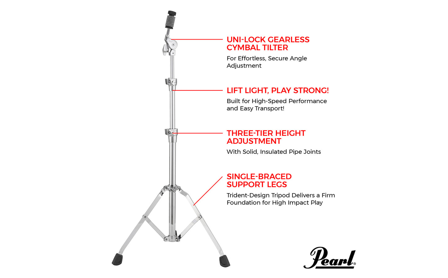 Pearl C930S Straight Stand