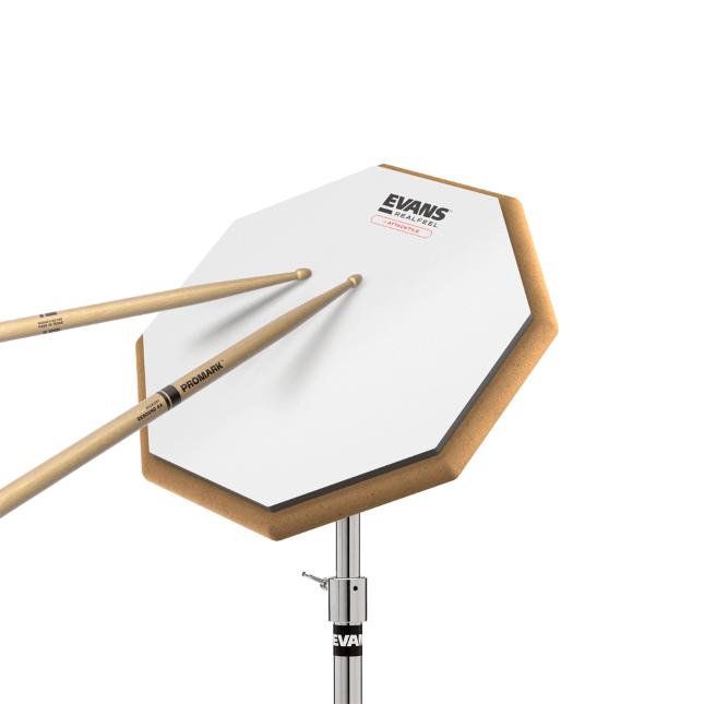 Evans RealFeel Attacktile Drum Pad Scholastic Pack, 10 Inch