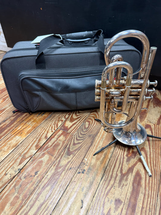 Used RS Berkeley Silver Plated Cornet