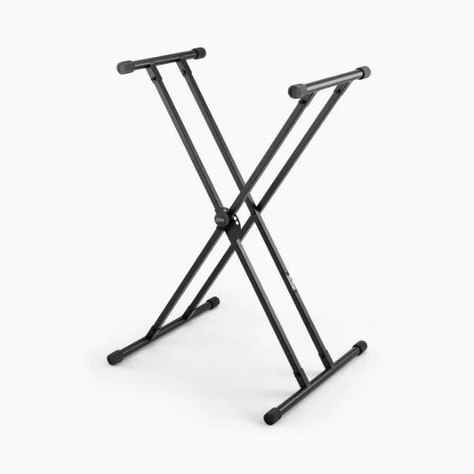 On-Stage Double-X Bullet Nose Keyboard Stand with Lok-Tight Construction