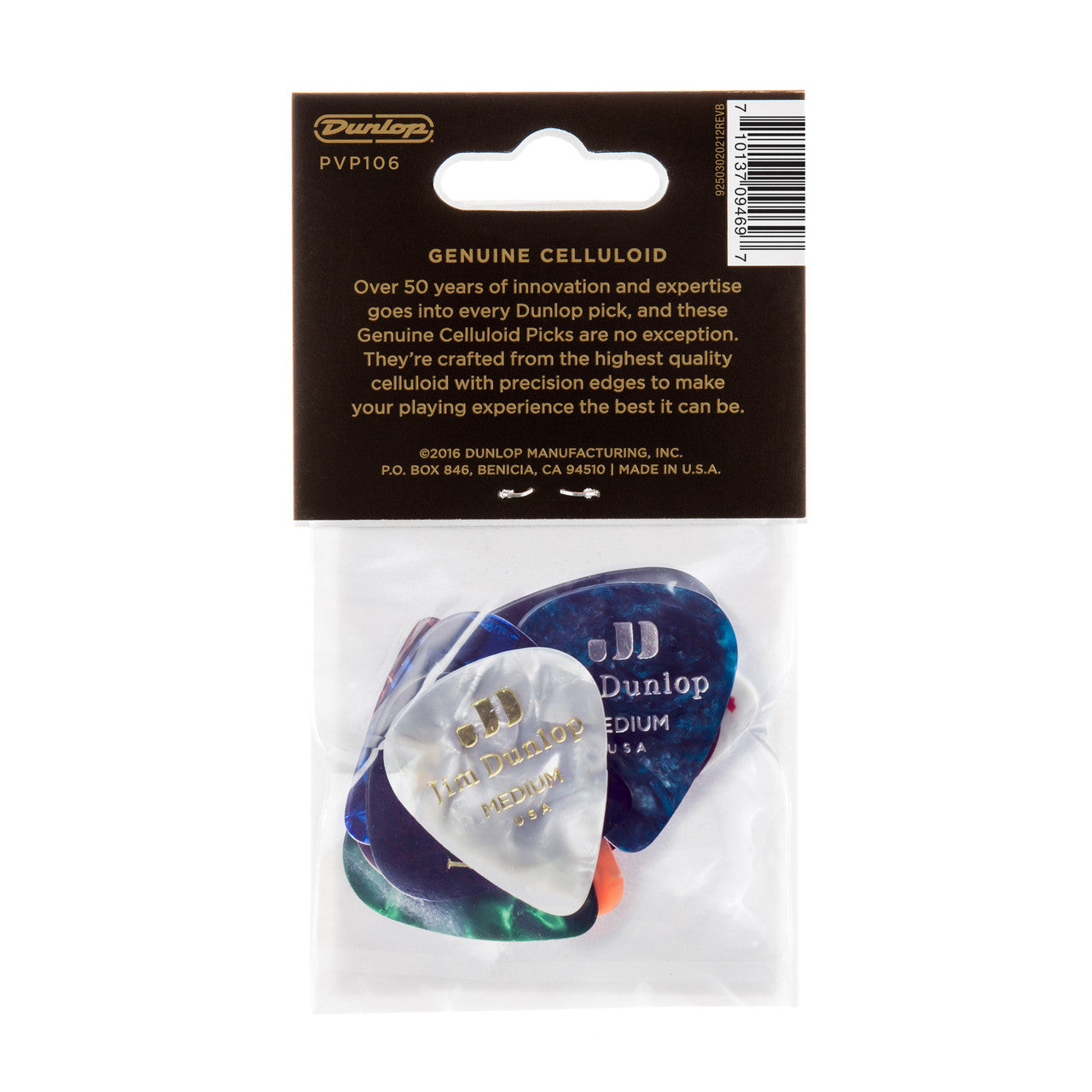 CELLULOID PICK MEDIUM VARIETY PACK - 12 PACK