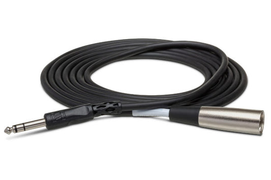 Hosa Balanced Interconnect 1/4 in TRS to XLR3M