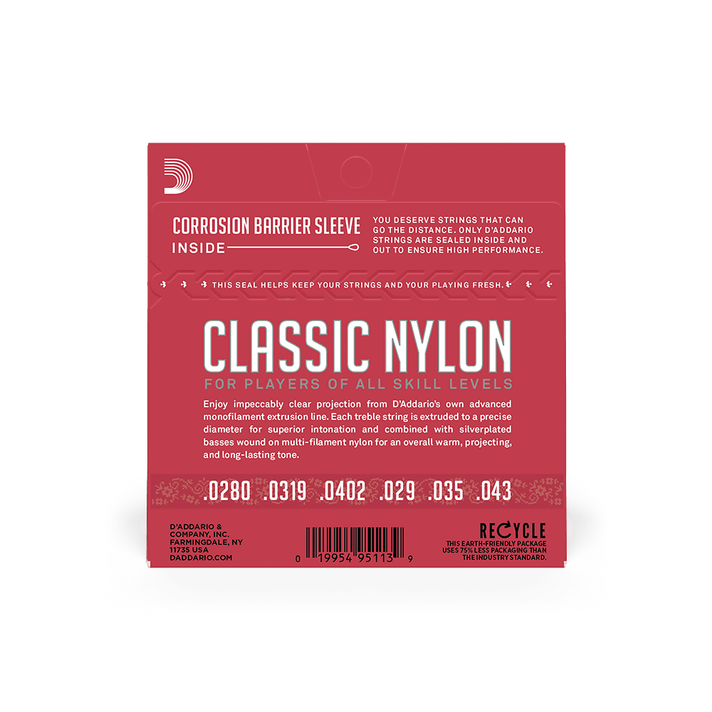 D'Addario Normal Tension Nylon Student Classical Strings