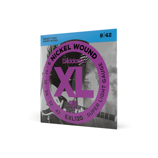 D'Addario XL Nickel Wound Electric Guitar Strings