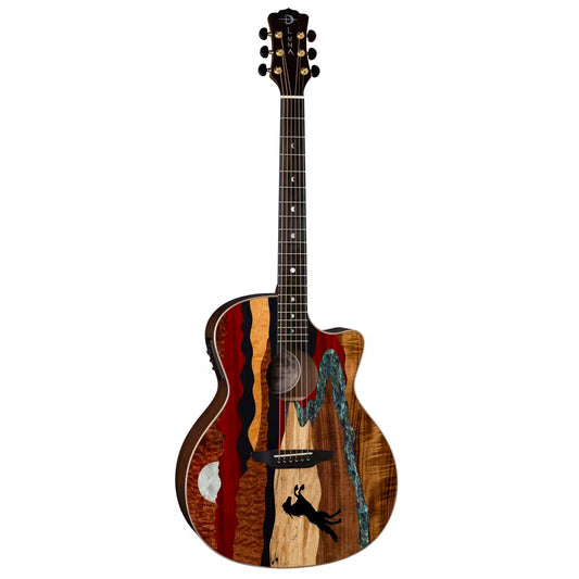Vista Stallion Cutaway A/E w/Hardshell Case