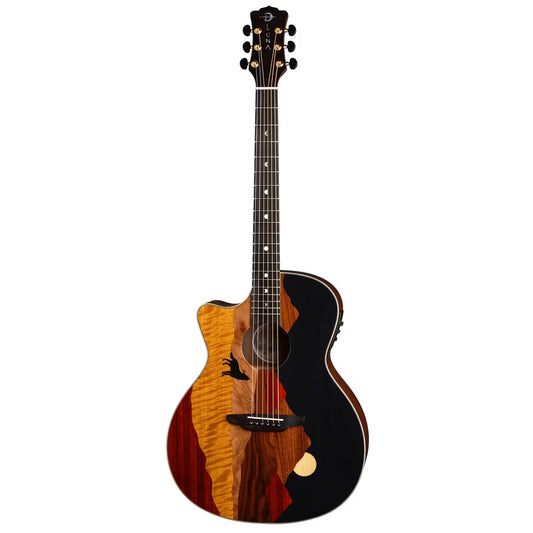 Vista Wolf Cutaway Lefty A/E w/Hardshell Case