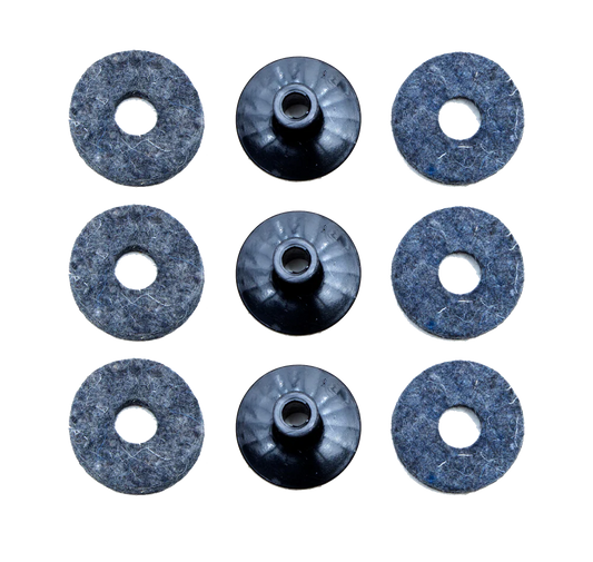 Zildjian Cymbal Felt and Sleeve 3 Pack